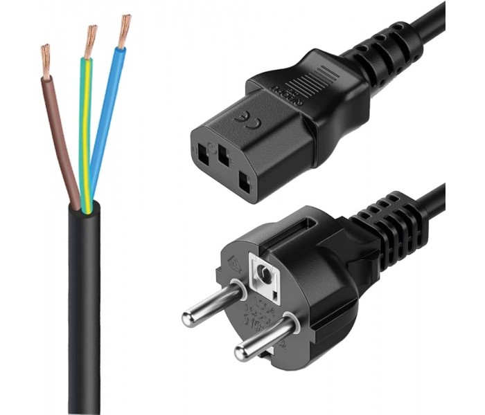 220 volt Adaptör Enerji Kablosu Fiş