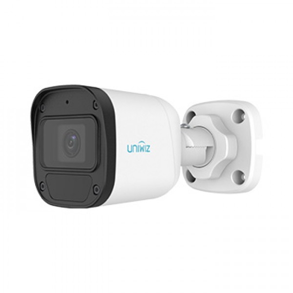 UNV Uniwiz IPC-B122-APF28 2MP 1080P H265+ 2.8MM Geniş Açılı Dahili Sesli Poeli IP Bullet Kamera