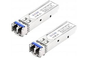 SFP Gigabit Single Mode Dual Fiber 20KM LC 20Km Alıcı-Verici Modülü