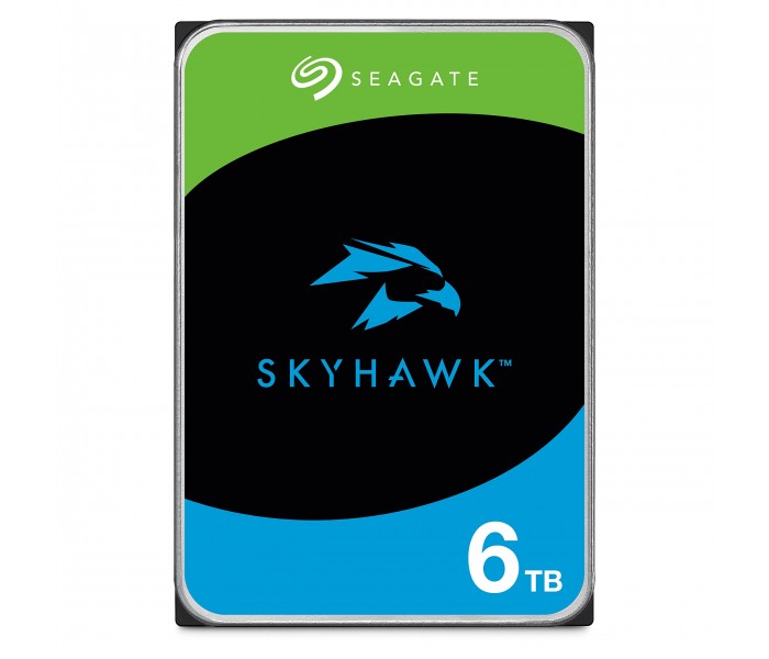 Orjinal Distribütör Garantili HDD Seagate Skyhawk ST6000VX001 6TB 3.5 INC 256MB 5900RPM SATA3 7/24 6 TB GÜVENLİK HARDDISK