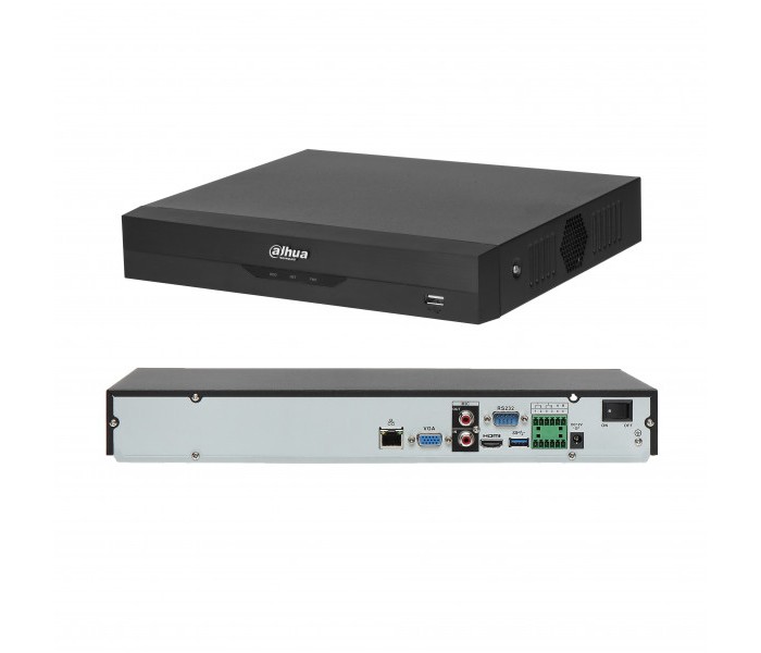 Dahua NVR5216-EI 16 Kanal 4K (12MP 8MP 6MP 5MP 4MP 2MP) 2 HDD 2 X 16TB H265+ Pro Akıllı Nvr Kayıt Cihazı