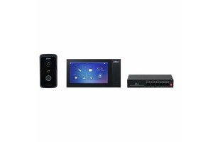 Dahua KTP02 Görüntülü Tak Çalıştır Hazır Set Diafon IP İntercom Villa Kiti 
