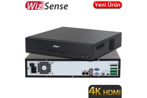 Dahua NVR4832-EI 32 Kanal 4K Wizsense 8x20TB 160TB Kapasiteli NVR Kayıt Cihazı
