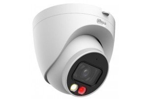 Dahua IPC-HDW2449T-S-IL-0280B H265+ 4MP Dahili Sesli Gece Renkli Full Color IP Poe Dome Kamera