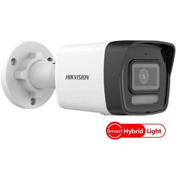 Hikvision DS-2CD1043G2-LIUF 4MP H265+ 2.8mm Lens Colorvu Gece Renkli Sesli Hibrit Poeli IP Bullet Kamera