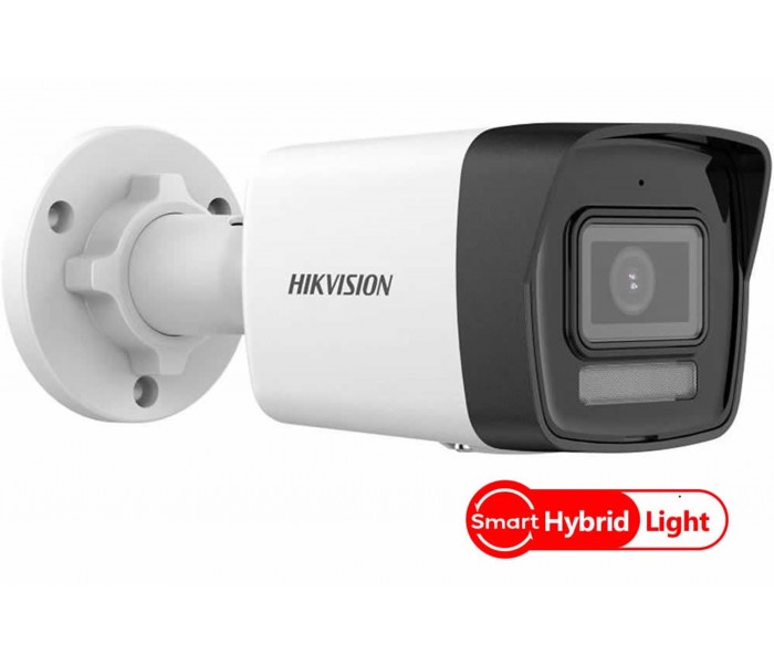 Hikvision DS-2CD1043G2-LIUF 4MP H265+ 2.8mm Lens Colorvu Gece Renkli Sesli Hibrit Poeli IP Bullet Kamera