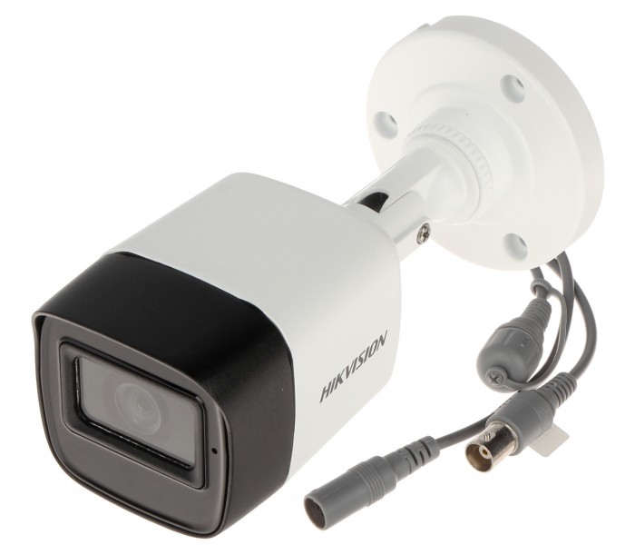 Hikvision Haikon DS-2CE16D0T-ITPFS Sesli 2MP 1080P 2.8MM Lens AHD TVI Bullet Kamera