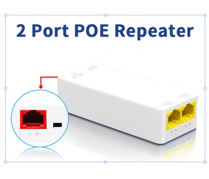 Poe Extender 1 Giriş 2 çıkış Poe Çoğaltıcı