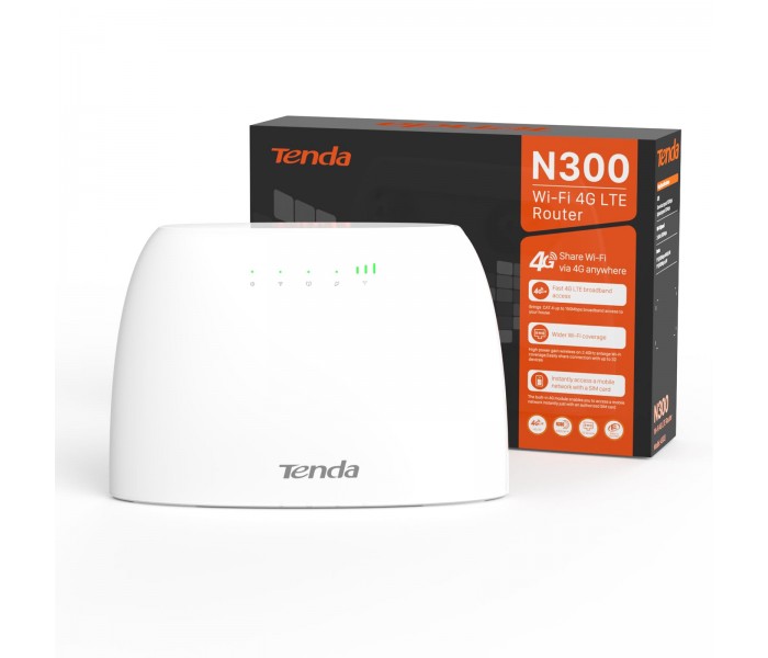 Tenda 4G03 4G LTE Router Sim Kartlı Modem