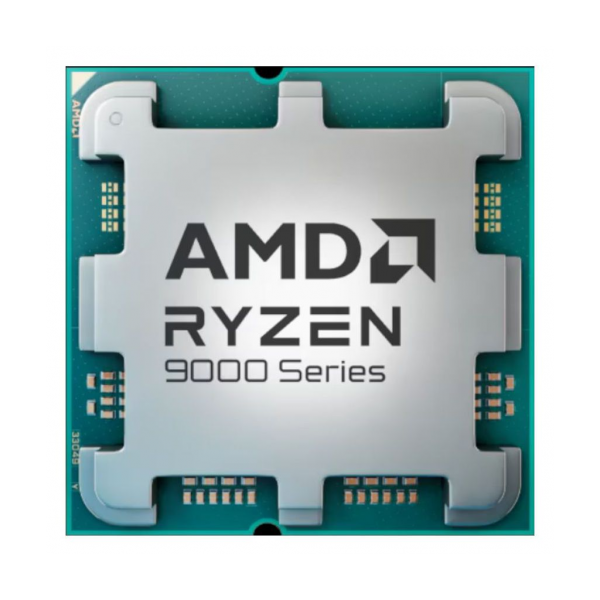 AMD RYZEN 5 9600 6 Core, 3,80-5.20GHz, 38Mb Cache, 65W,  AM5 Soket, TRAY, (Dahili Grafik VAR, Fan YOK)
