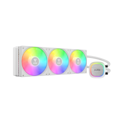 GAMDIAS AURA GL360 V2 WH, White Edition, 360mm, RGB, 3 Fanlı, CPU Sıvı Soğutma