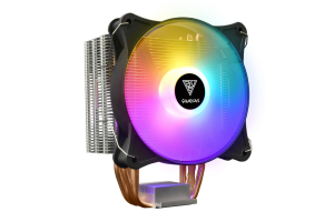 GAMDIAS BOREAS E1-410 Lite, ARGB, 120mm, CPU  Kule Tipi Hava Soğutma, Doğrudan Temas Teknolojisine Sahip 4 adet Gelişmiş Bakır Isı Borusu (AMD AM4 ve INTEL Tüm işlemciler ile uyumlu)