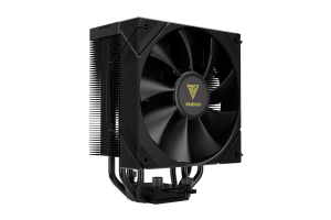 GAMDIAS BOREAS E2-410, Black Edition, 120mm, CPU Kule Tipi Hava Soğutma, Doğrudan Temas Teknolojisine Sahip 4 adet Gelişmiş Bakır Isı Borusu (AMD AM4-AM5 ve INTEL Tüm işlemciler ile uyumlu)