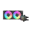 SAMA L50-240BK, Black, 240mm, 2x120mm ARGB Fan, CPU Sıvı Soğutma