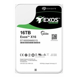 SEAGATE EXOS X16, ST16000NM001G, 3.5", 16TB, 256Mb, 7200 Rpm, 7/24 Enterprise, DATA CENTER-GÜVENLİK-NAS-SERVER, HDD