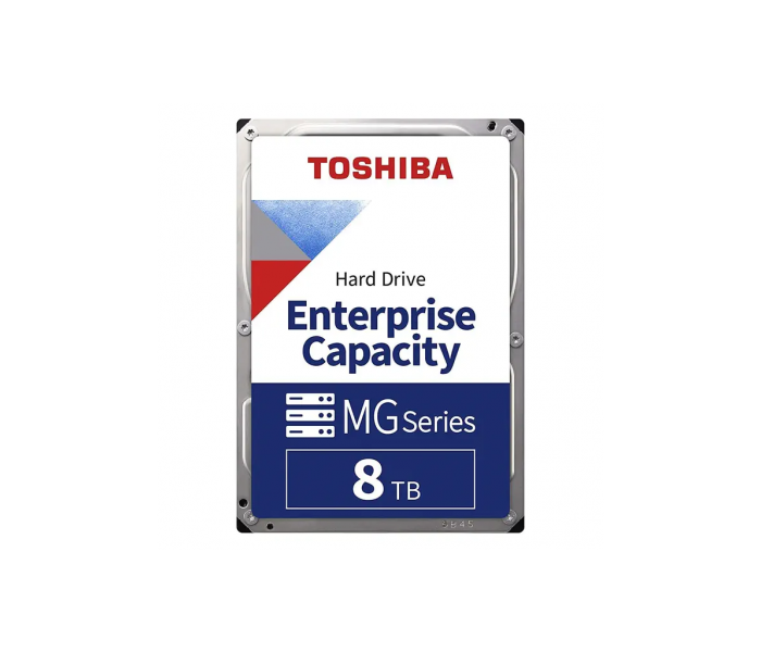 TOSHIBA ENTERPRISE, MG10ADA800E, 3.5", 8TB, 512Mb 7200 Rpm, 7/24 Güvenlik, Data Center, Nas, Server, HDD (Türkiye Distribütörü Garantili)