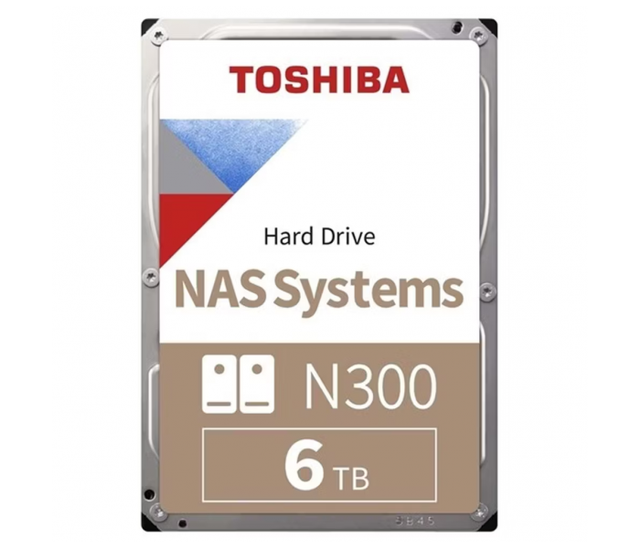 TOSHIBA N300, MN10ADA600S, 3.5", 6TB, 512Mb 7200 Rpm, SATA3, 7/24 NAS, SERVER, HDD (Türkiye Distribütörü Garantili)