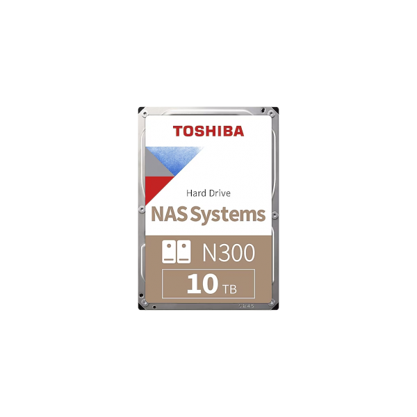 TOSHIBA N300, MN10ADA10TS, 3.5", 10TB, 512Mb 7200 Rpm, SATA3, 7/24 NAS, SERVER, HDD (Türkiye Distribütörü Garantili)