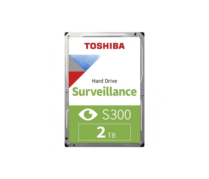 TOSHIBA S300, HDWT720UZSVA, 3.5", 2TB, 128Mb 5400 Rpm, 7/24 Güvenlik HDD (Türkiye Distribütörü Garantili)