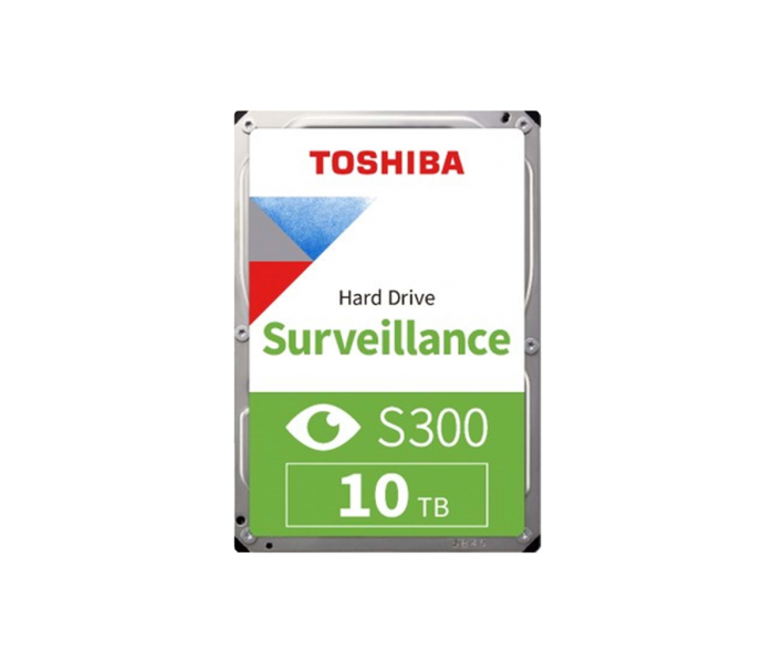 TOSHIBA S300 PRO, MD10ADA10TV, 3.5", 10TB, 512Mb 7200 Rpm, 7/24 Güvenlik HDD (Türkiye Distribütörü Garantili)
