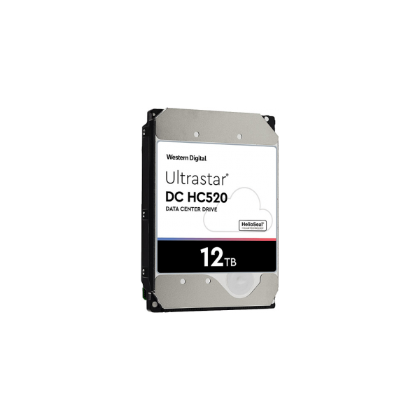 WD ULTRASTAR, HUH721212ALE604, 3.5", 12TB, 256Mb, 7200 Rpm, 7/24 Enterprise, DATA CENTER-GÜVENLİK-NAS-SERVER, HDD (DC HC520) (0F30146) (Türkiye Distribütörü Garantili)