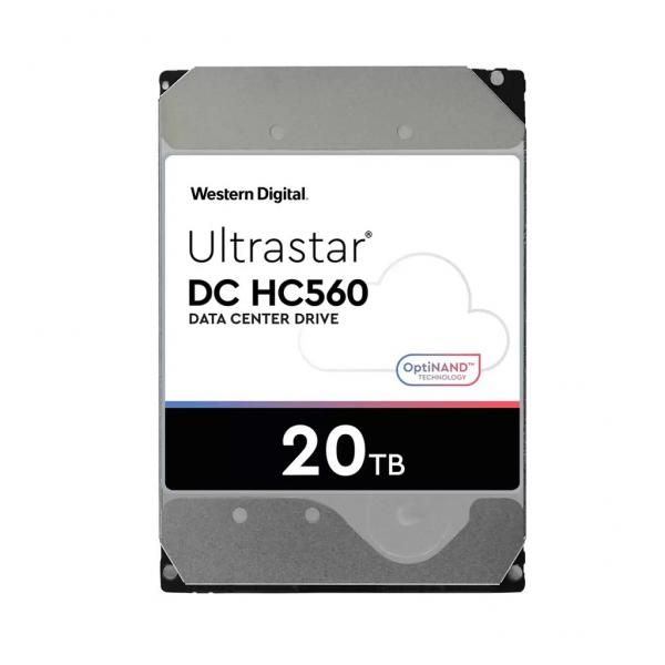 WD ULTRASTAR, WUH722020BLE6L4, 3.5", 20TB, 512Mb, 7200 Rpm, 7/24 Enterprise, DATA CENTER-GÜVENLİK-NAS-SERVER, HDD (DC HC560) (0F38785) (Türkiye Distribütörü Garantili)