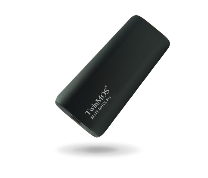 TwinMOS PSSD1TBEDP, 1TB, Taşınabilir External SSD, USB 3.2, Type-C (Dark Gray)
