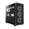 GAMDIAS ATHENA M3, 2000W,  Tempered Glass, Type-C, Mesh Ön Panel, ARGB, ATX, Professional GAMING KASA