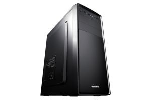 VENTO VS121S Mid Tower, 300W Siyah, ATX Kurumsal KASA