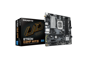 GIGABYTE B760M D3HP WIFI6, 4xDDR5, 2xM.2, DP, HDMI, VGA, Wi-Fi 6E, Bluetooth v5.3, 12-13.14.Nesil, LGA1700 Soket, Anakart