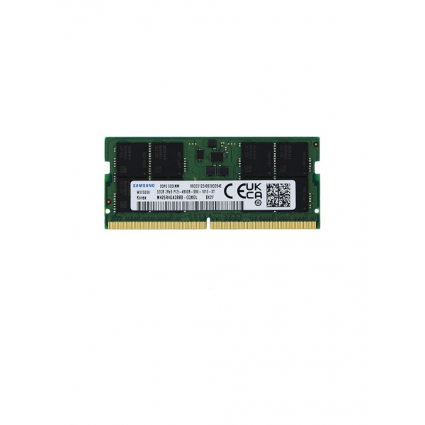 Samsung SAMSO4800/32, 32GB, DDR5, 4800MHz,  CL46, 1.1V Notebook Ram (M425R4GA3BB0-CQKOD)
