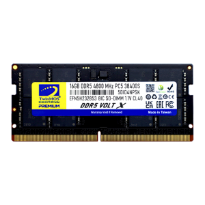 TwinMOS TMD516GB4800S40, 16GB, DDR5, 4800MHz, CL40, 1.1V Notebook Ram
