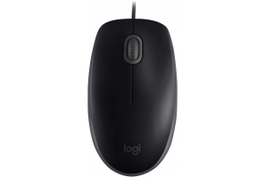 LOGITECH 910-005508, B110 Siyah, USB Kablolu, 1000dpi, Optik, 3 Tuşlu, Mouse