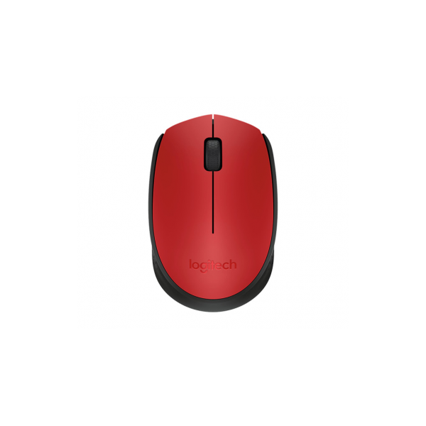 LOGITECH 910-004641, M171 Kırmızı, USB Nano 2,4G Kablosuz, 1000dpi, Optik, 3 Tuşlu, 12ay Pil Ömrü, Mouse