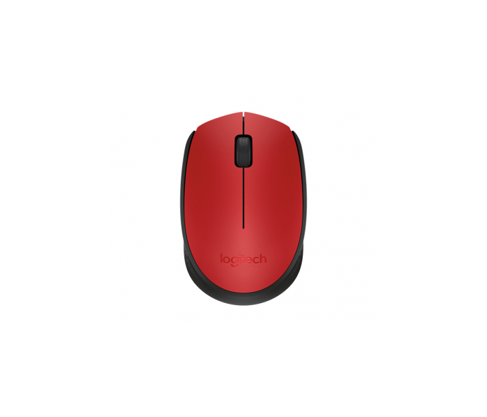 LOGITECH 910-004641, M171 Kırmızı, USB Nano 2,4G Kablosuz, 1000dpi, Optik, 3 Tuşlu, 12ay Pil Ömrü, Mouse