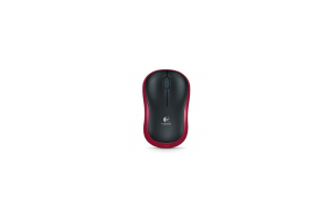 LOGITECH 910-002237, M185 Kırmızı, USB Nano 2,4G Kablosuz, 1000dpi, Optik, 3 Tuşlu, 12ay Pil Ömrü, Mouse