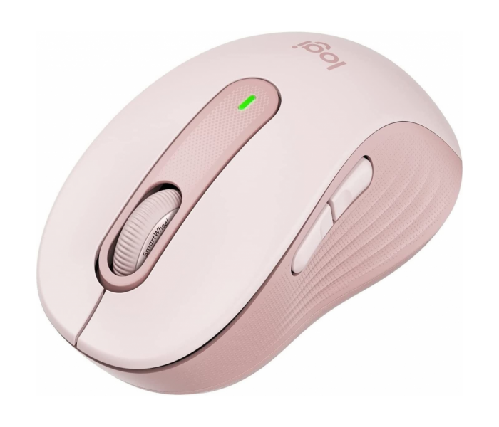 LOGITECH 910-006254, M650 Signature, Rose, Sağ El, USB Nano 2,4G Kablosuz, 4000dpi, Optik, 5 Tuşlu, 24ay Pil Ömrü, Sessiz Mouse