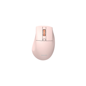 PHILIPS SPK7528P, SESSİZ, Pembe, USB Nano 2,4Gh ve Bluetooth Kablosuz, 1600dpi, Optic, 3 Tuşlu Ergonamik Mouse