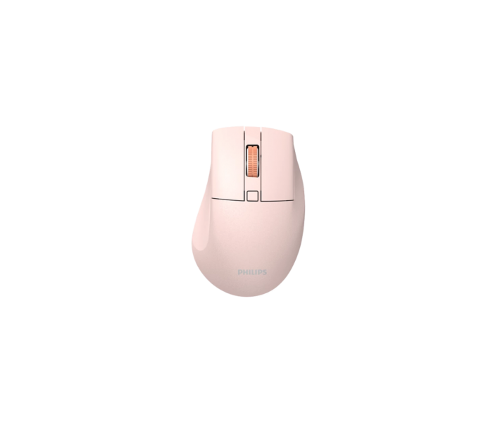 PHILIPS SPK7528P, SESSİZ, Pembe, USB Nano  2,4Gh ve Bluetooth Kablosuz, 1600dpi, Optic, 3 Tuşlu Ergonamik Mouse