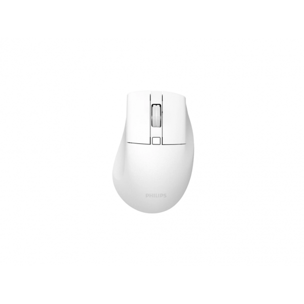 PHILIPS SPK7528W, SESSİZ, Beyaz, USB Nano  2,4Gh ve Bluetooth Kablosuz, 1600dpi, Optic, 3 Tuşlu Ergonamik Mouse