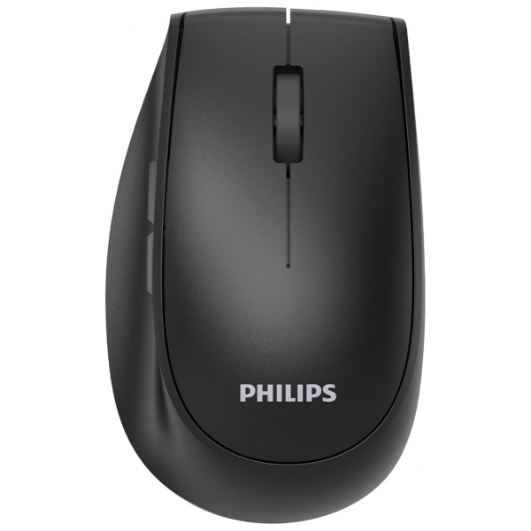 PHILIPS SPK7627B, Siyah, USB Nano 2,4Gh ve Bluetooth Kablosuz, 1600dpi, Optic, 5 Tuşlu, Şarj Edilebilir, Mouse