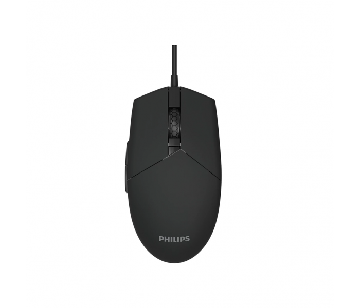 PHILIPS SPK9304B, Siyah, RGB Led Aydınlatma, USB Kablolu, 6400dpi, GAMING Optik Mouse
