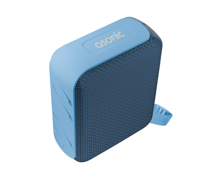 ASONIC AS-03, MAVİ, 5W, BT/USB/TF/TWS, 1200mAh Batarya, Bluetooth V5.3, Kablosuz, Taşınabilir, Speaker