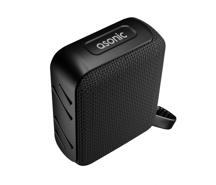 ASONIC AS-03, SİYAH, 5W, BT/USB/TF/TWS, 1200mAh Batarya, Bluetooth V5.3, Kablosuz, Taşınabilir, Speaker