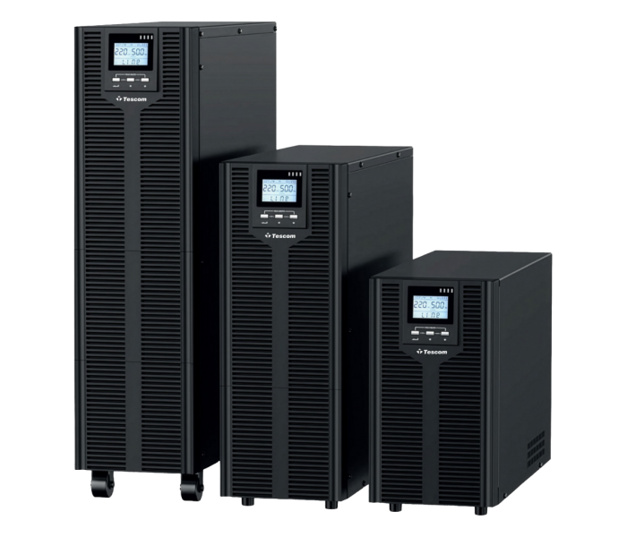 TESCOM Teos+ 10 KVA Online 3F/1F UPS (900960164) (20x7A Akü)