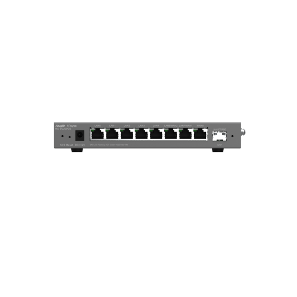 RUIJIE Reyee RG-EG209GS 9 Port, 1 Port SFP, Web Yönetilebilir, 200 Kullanıcı, Bulut Yönetimli Yönlendirici