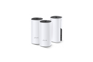 TP-LINK DECO-E4, AC1200, Üçlü Mesh, 1200Mbps, Dual Band, 2Port Megabit Lan, 370m2 Çekim Alanı, Router, Geniş Alan İnternet Ağı Sağlayıcısı