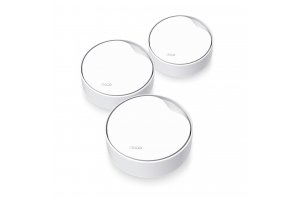 TP-LINK DECO-X50-POE, AX3000, Üçlü Mesh, 3000Mbps, Dual Band, WiFi6, 3Port Gigabit Lan, 600m2 Çekim Alanı, Router, Geniş Alan İnternet Ağı Sağlayıcısı
