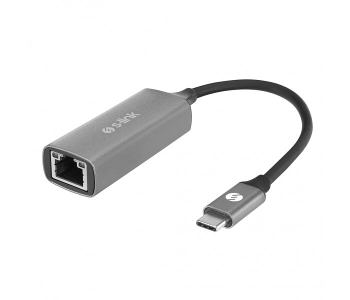 S-LINK SW-U336, GigaBit, Type-C to RJ45, Metal, Ethernet Kartı