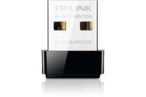 TP-LINK TL-WN725N, 150Mbps, 2.4 Ghz, Dahili Anten, Mini Tasarım, USB2.0, WIRELESS ETHERNET